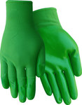 imagen de Red Steer A369G Green Large Nylon Work Gloves - Nitrile Palm Only Coating - A369G-L