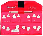 imagen de Starrett Acero Juego de medidores de radio - S167MAHZ