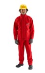 imagen de Ansell AlphaTec Chemical-Resistant Jacket 66-660 66660S - Size Small - Red - 66401