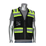 imagen de PIP High-Visibility Vest 302-0800D-BK/M - Size Medium - Black - 22528