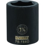 imagen de DEWALT DWMT75158OSP 1 1/8 pulg. Toma De Impacto - Acero - accionamiento 3/4 pulg. 6 Puntos - 51581