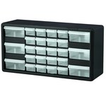 imagen de Akro-mils Gabinete para cajas 10126 - Acero - Negro - 20 pulg. x 6 3/8 pulg. x 10 1/4 pulg.