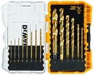 imagen de DEWALT Juego de brocas - Titanio - Vástago Sin vueltas - DW1341