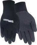 imagen de Red Steer Powertouch A201 Black Large/XL Knit Work Gloves - Latex Palm Only Coating - Rough Finish - A201-L/XL