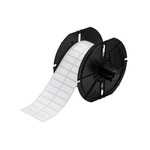 imagen de Brady Workhorse B33-152-7425 Rollo de etiquetas troqueladas para impresoras - 1 pulg. x 1 pulg. - Polipropileno - Blanco - B-7425
