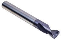 imagen de Dormer 12 mm R125 Spotting Drill 7820761 - Right Hand Cut - TiAlN Finish - 102 mm Overall Length - 30 mm Flute - High-Speed Steel