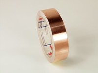 imagen de 3M 1181 Copper Tape - 1 in Width x 18 yd Length - 2.6 mil Total Thickness - 27468