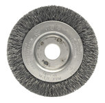 imagen de Weiler 00214 Wheel Brush - 3 in Dia - Crimped Steel Bristle