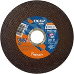 imagen de Weiler Tiger Zirc Cutoff Wheel 58005 - Type 1 - Straight Wheel - 4-1/2 in - Alumina Zirconia - 60 - T