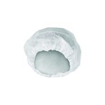 imagen de Kimberly-Clark Kleenguard A10 Blanco Mediano Polipropileno Gorro de cofia - Diámetro estirado 21 pulg. - 036000-36900