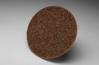imagen de 3M Scotch-Brite No tejido Óxido de aluminio Marrón Disco de velcro - Óxido de aluminio - 27 pulg. - Grueso - 16558