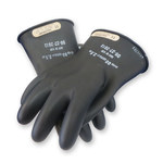 imagen de Chicago Protective Apparel LRIG Negro Grande Caucho Guantes de trabajo - Longitud 11 pulg. - cpa lrig-00-11 lg