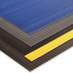 imagen de Notrax Safety Grid Wet Condition Floor Mat 531 3 X 40 BLUE, 3 ft x 40 ft, PVC, Blue
