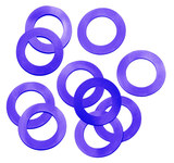 imagen de Precision Brand Purple Polyester Arbor Shim - 1-1/8 in I.D. - 1-5/8 in O.D. - 44786