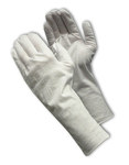 imagen de PIP CleanTeam 97-520 White Universal Cotton Lisle Inspection Glove - Industrial Grade - 14 in Length - 97-520/14