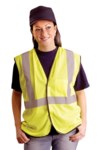 imagen de Occunomix High-Visibility Vest Classic LUX-SSGC - Size XL - Yellow - 55583