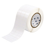 imagen de Brady THT-5-8591-10-WT Rollo de etiquetas troqueladas para impresoras - 1 pulg. x 0.5 pulg. - Poliéster - Blanco - B-8591