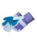imagen de Liberty Glove 3581SP Palma verde Grande Cuero/Caucho Dividir Gamuza de cuero vacuno Cuero/Caucho Guantes de trabajo - Pulgar tipo ala - 3581sp