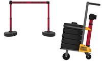 imagen de Banner Stakes PLUS Paquete de carro y pancarta PL4010 - Rojo - banner stakes pl4010