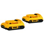 imagen de DEWALT 20V Max Paquete de batería - DCB203-2