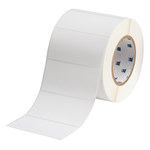 imagen de Brady THT-55-425-1 Rollo de etiquetas troqueladas para impresoras - 4 pulg. x 2 pulg. - Polipropileno - Blanco - B-425