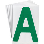 imagen de Brady Toughstripe 121694 Etiqueta en forma de letra - A - Verde - 6 pulg. x 8 pulg. - B-514