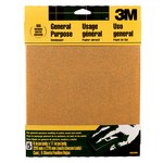 imagen de 3M Sand Paper Sheet 09002 - 9 in x 11 in - Aluminum Oxide - 100 - Medium