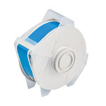 imagen de Brady 76608 Rollo de etiquetas para impresora - 1.125 pulg. x 100 pies - Poliéster - Azul - B-569