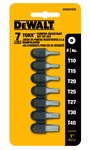 imagen de DEWALT Torx a prueba de manipulaciones Juego de puntas de broca DW2067SCR - S2 Steel - 1 pulg. Longitud - 21703