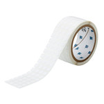 imagen de Brady THT-143-499-3 Rollo de etiquetas troqueladas para impresoras - Nailon - Blanco - B-499