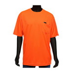 imagen de West Chester Viz-Up 47401 Camisa de alta visibilidad - 5XG - Malla de poliéster Birdseye - Naranja - 87604