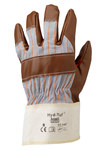 imagen de Ansell Hyd-Tuf 52-547 Marrón/Gris 9 Algodón/Cuero Guantes de trabajo - 076490-07480