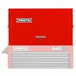 imagen de Proto 27 pulg. Pecho superior - 6 Cajones - Rojo/gris de seguridad - J542715-6SG-D