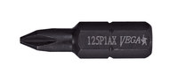 imagen de Vega Tools #1 Phillips Insertar Broca impulsora 125P1AX - Acero S2 Modificado - 1 pulg. Longitud - Fosfato de manganeso acabado - 00672