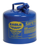 imagen de Eagle Lata de seguridad UI-50-SB - Azul - 5 gal Capacidad - Acero galvanizado - 22156
