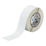 imagen de Brady THT-53-428-3 Rollo de etiquetas troqueladas para impresoras - 2 pulg. x 1/2 pulg. - Poliéster - Plateado - B-428