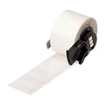 imagen de Brady CleanLift M6-18-498 Etiquetas reposicionables para impresora - 0.75 pulg. x 1 pulg. - Vinilo - Blanco - B-498