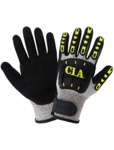 imagen de Global Glove Roughneck C I A CIA417V Negro Grande HDPE Guantes resistentes a cortes - cia417v lg