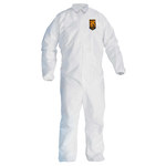 imagen de Kimberly-Clark Kleenguard Chemical-Resistant Coveralls A30 46103 - Size Large - White