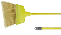 imagen de Weiler 443 Angled Upright Broom - 12 in - Polystyrene - 54 in - Yellow - 44305