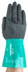 imagen de Ansell AlphaTec B58-530 Mar verde/antracita gris 9 Nitrilo Apoyado Guante resistente a productos químicos - acabado Áspero - 076490-23811