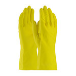 imagen de PIP Assurance 48-L212Y Yellow X-Small Unsupported Chemical-Resistant Glove - 12 in Length - Diamond Embossed Finish - 21 mil Thick - 48-L212Y-XS