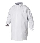 imagen de Kimberly-Clark Kleenguard Work Coat A40 44444 - Size XL - White