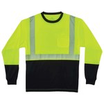 imagen de Ergodyne GloWear 8281BK Camisa de alta visibilidad 22634 - Grande - Tejido de poliéster - Lima/Negro - ANSI clase 2