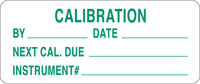 imagen de Brady 42211 Verde sobre blanco Poliéster Etiqueta de inspección - Ancho 1 1/2 pulg. - Altura 5/8 pulg. - B-744