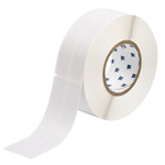imagen de Brady THT-82-427-0.5 Rollo de etiquetas troqueladas para impresoras - 2 pulg. x 6 pulg. - Vinilo - Transparente/Blanco - B-427