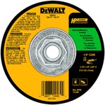 imagen de DEWALT Disco esmerilador 45892 - Tipo 27 (centro hundido) - 4 1/2 pulg. - Carburo de silicio