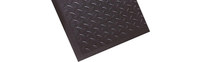 imagen de Notrax Diamond Top Interlock Anti-Fatigue Mat 545 36 X 31 BLK SNGL - 36 in x 31 in, Rubber - Diamond-Plate - Black