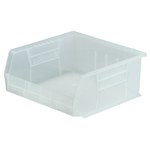 imagen de Akro-mils Akrobin 50 lb Transparente Polímero de grado industrial Colgado/Apilado Contenedor de almacenamiento - longitud 10 7/8 pulg. - Ancho 11 pulg. - Altura 5 pulg. - Compartimientos 1 - 30235SCLA