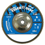 imagen de Weiler Tiger Type 29 Flap Disc 50645 - Zirconium - 7 in - 80 - Medium